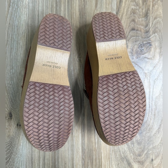 Cole Haan Women's Cloudfeel Bow Clog Antique Brass Size 7.5 NWOT - Picture 6 of 8